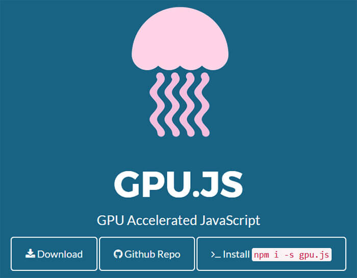 Gpu - 15 Interesting JavaScript and CSS Libraries for September 2017
