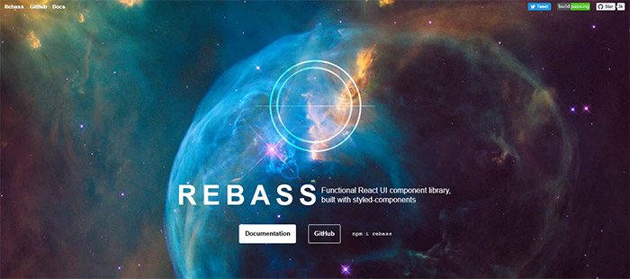 rebass - 15 Interesting JavaScript and CSS Libraries for September 2017