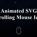 Scrolling mouse - CSS animation examples